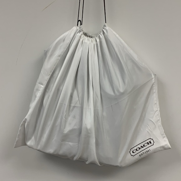 Coach Patchwork Canvas Tote with patent leather handles tag also silver hardware - Picture 12 of 12